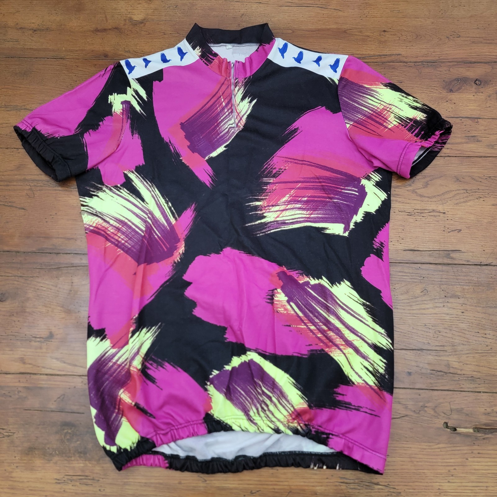 Ticiesse Mens XXL Cycling Jersey 21.5″ P2P Vintage Italy