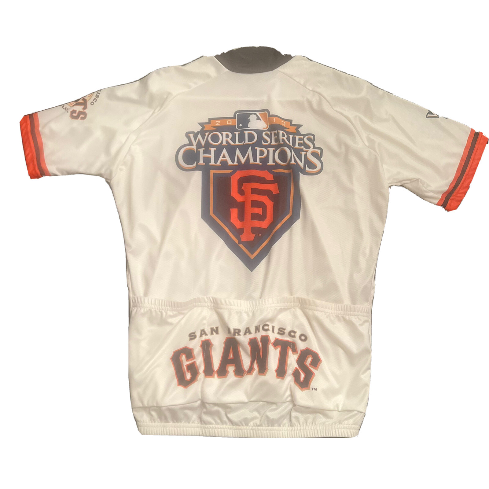 [RARE] VOmax Cycling Jersey Men’s Large 3/4 Zip San Francisco Giants 2010 Champs