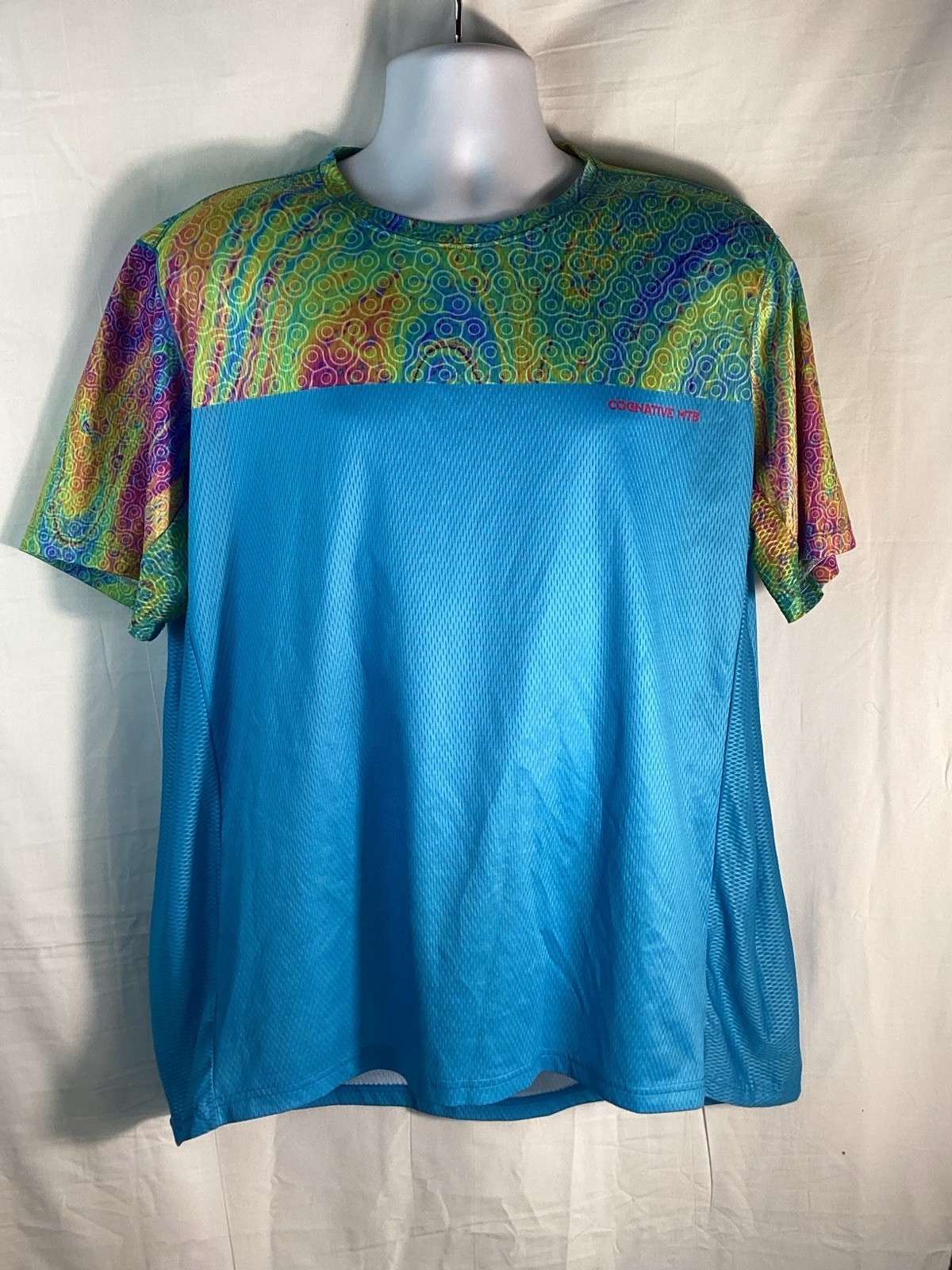 Cognative MTB Shirt Men 2XL Performance Polyester Biking Cycling Quick Dry Tee