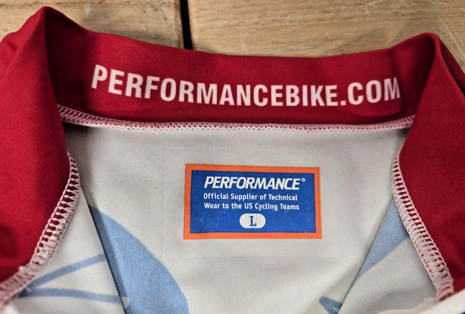 Vintage 90s 00s Performance USA Eagle Patriot Cycling Jersey Mens L Short Sleeve
