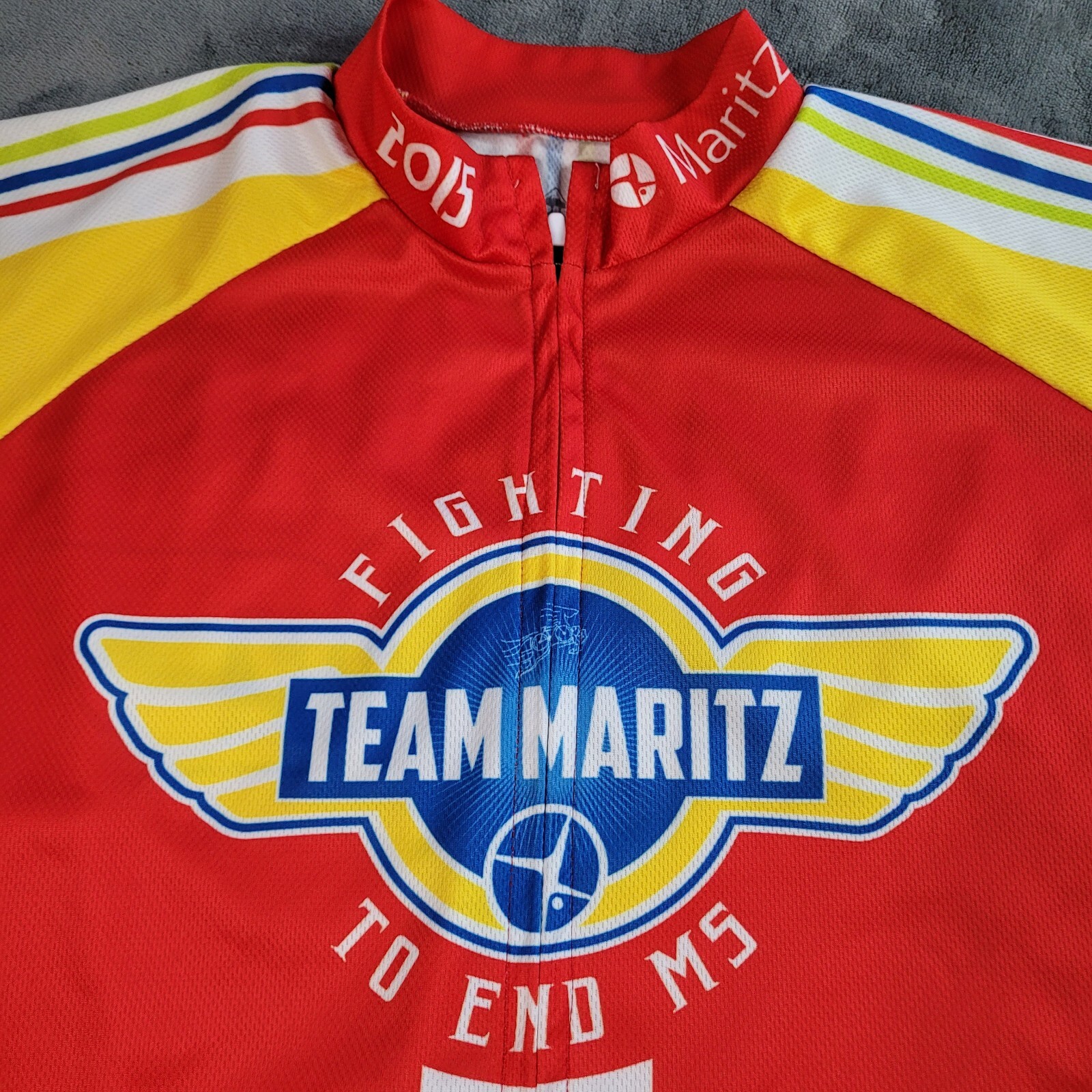 Team Maritz to End Multiple Sclerosis Peak1sports Cycling Jersey Med Event USA