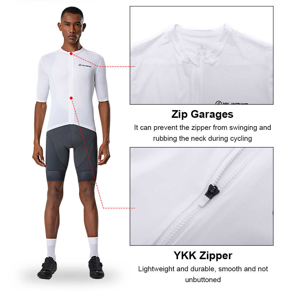Men Cycling Jersey Skull Bicycle Short Sleeve Quick Dry Racing Bike Shirt UPF 50