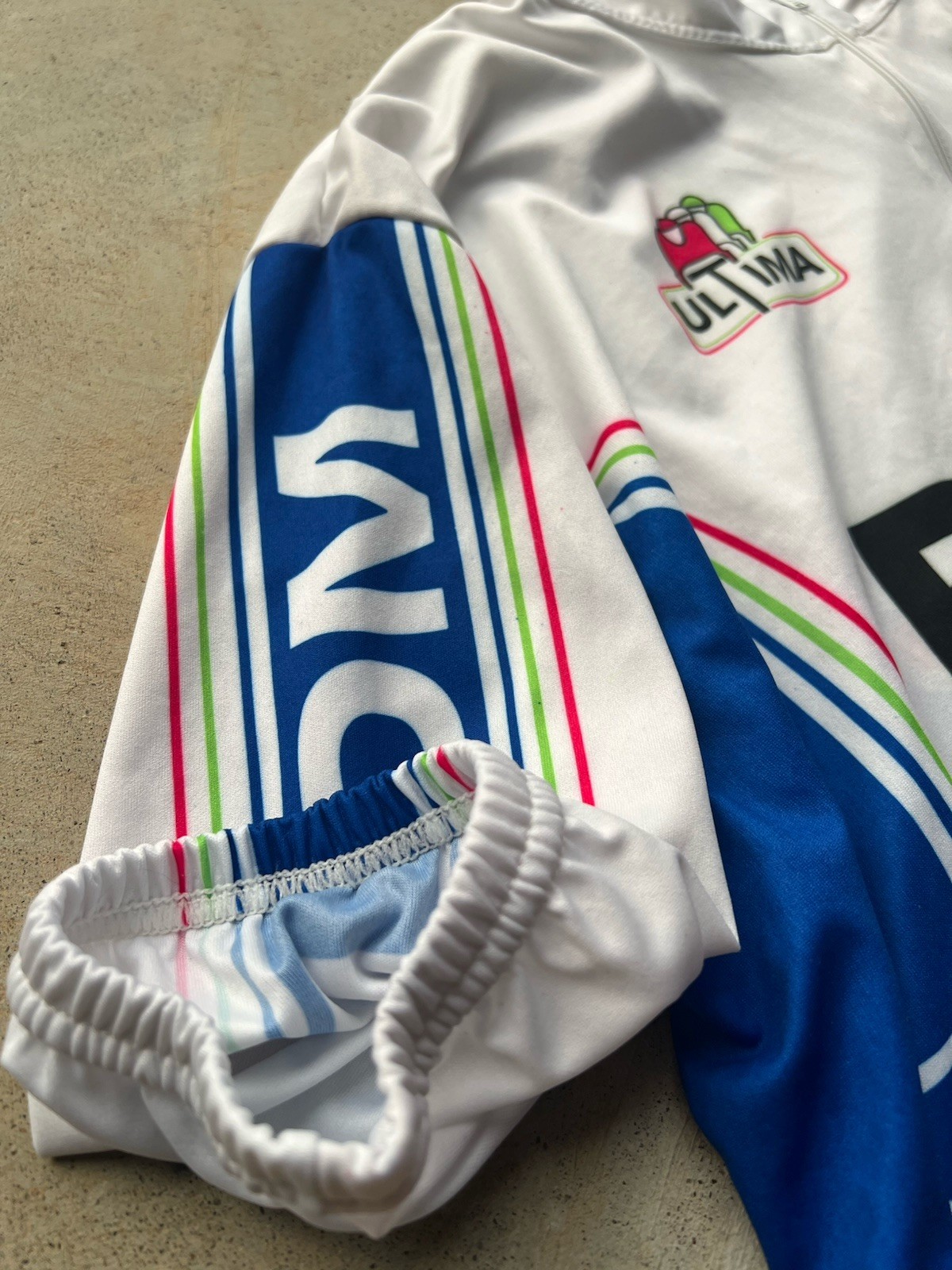 ULTIMA Cycle Bike Bicycle VINTAGE JERSEY Shirt Size XLARGE Poly RUDY PROJECT