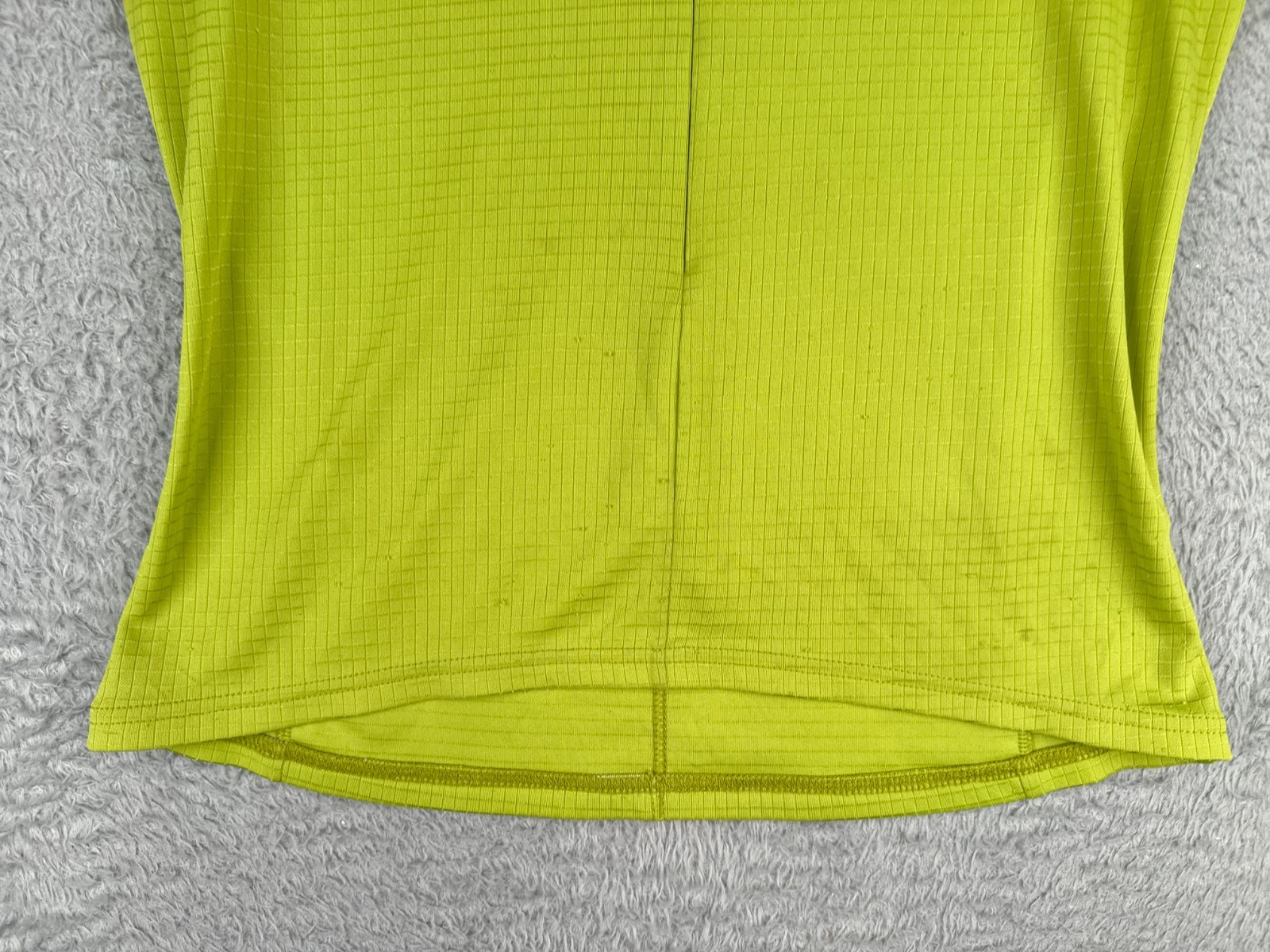 VINTAGE REI Cycling Jersey Womens Large Green 1/2 Zip Short Sleeve Polyester