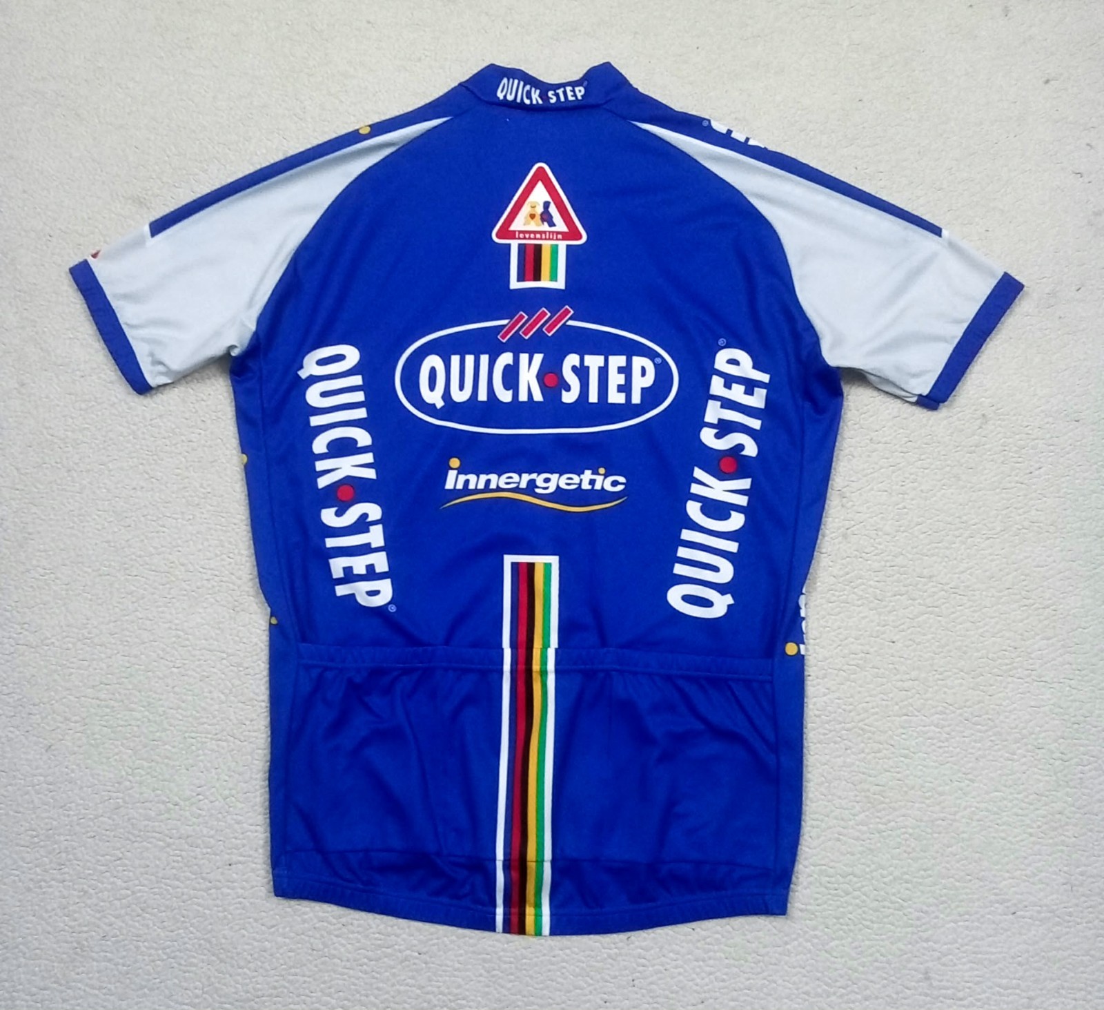 DEADSTOCK 2006 Quick Step Tom Boonen Special Ed. Jersey Signature Print Size XXL