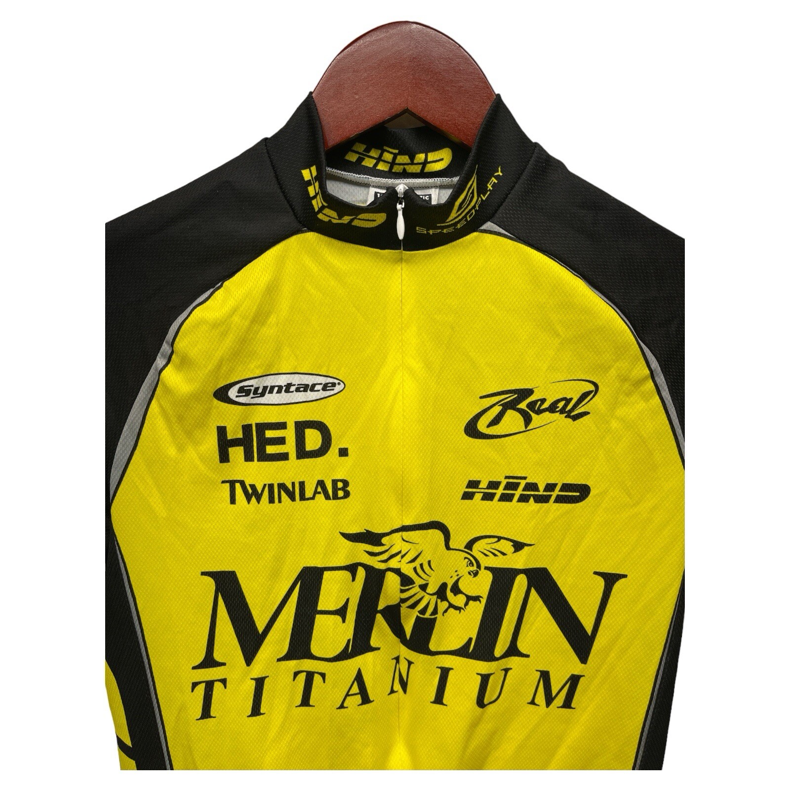 Hind Men’s Small Multi Color 3/4 Zip 3Pocket Cycling Jersey