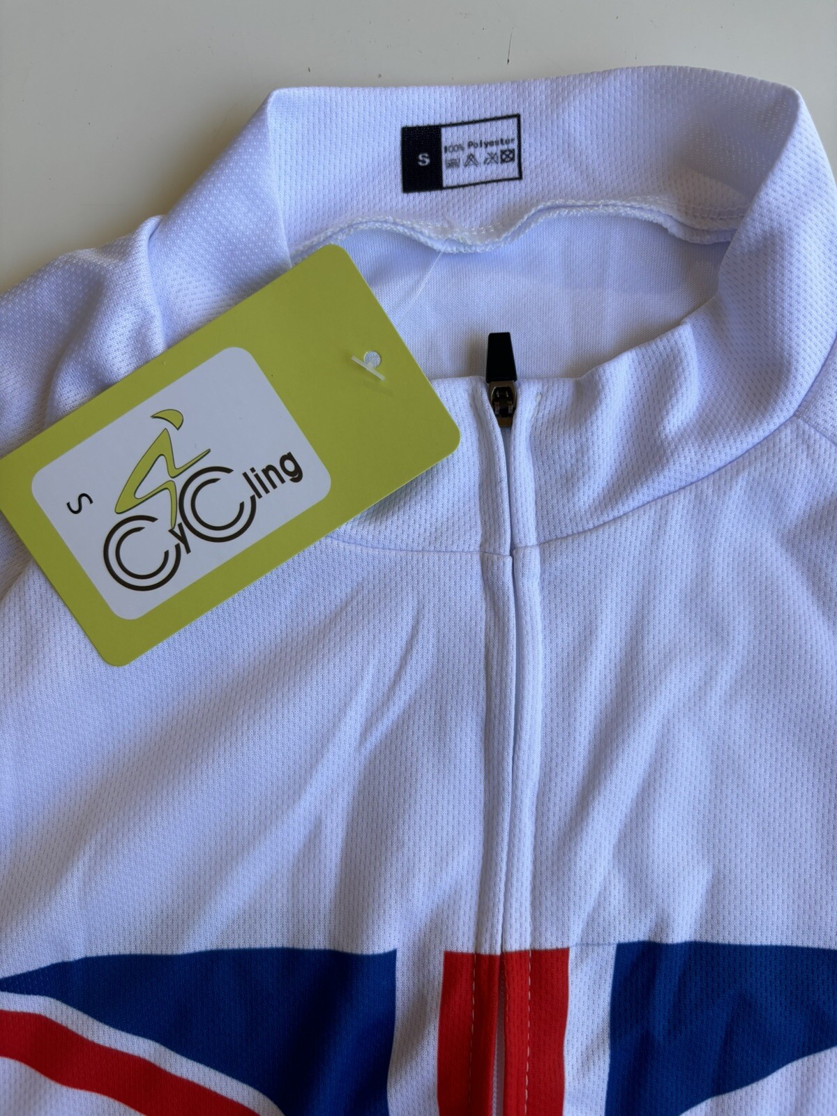 Adult S United Kingdom Great Britain London Cycling Jersey Big Ben Flag England
