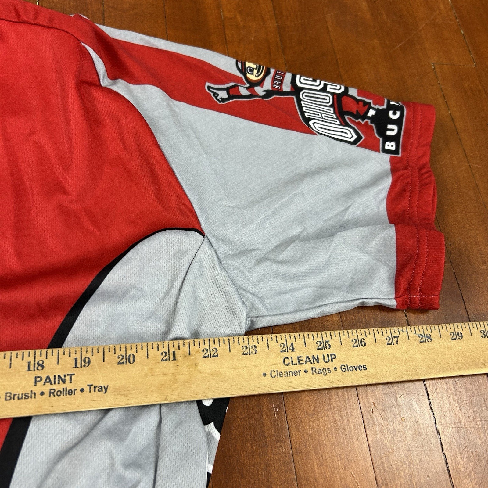 Adrenaline Promotions Ohio State Buckeyes Cycling Jersey Mens XXXL Back Pockets