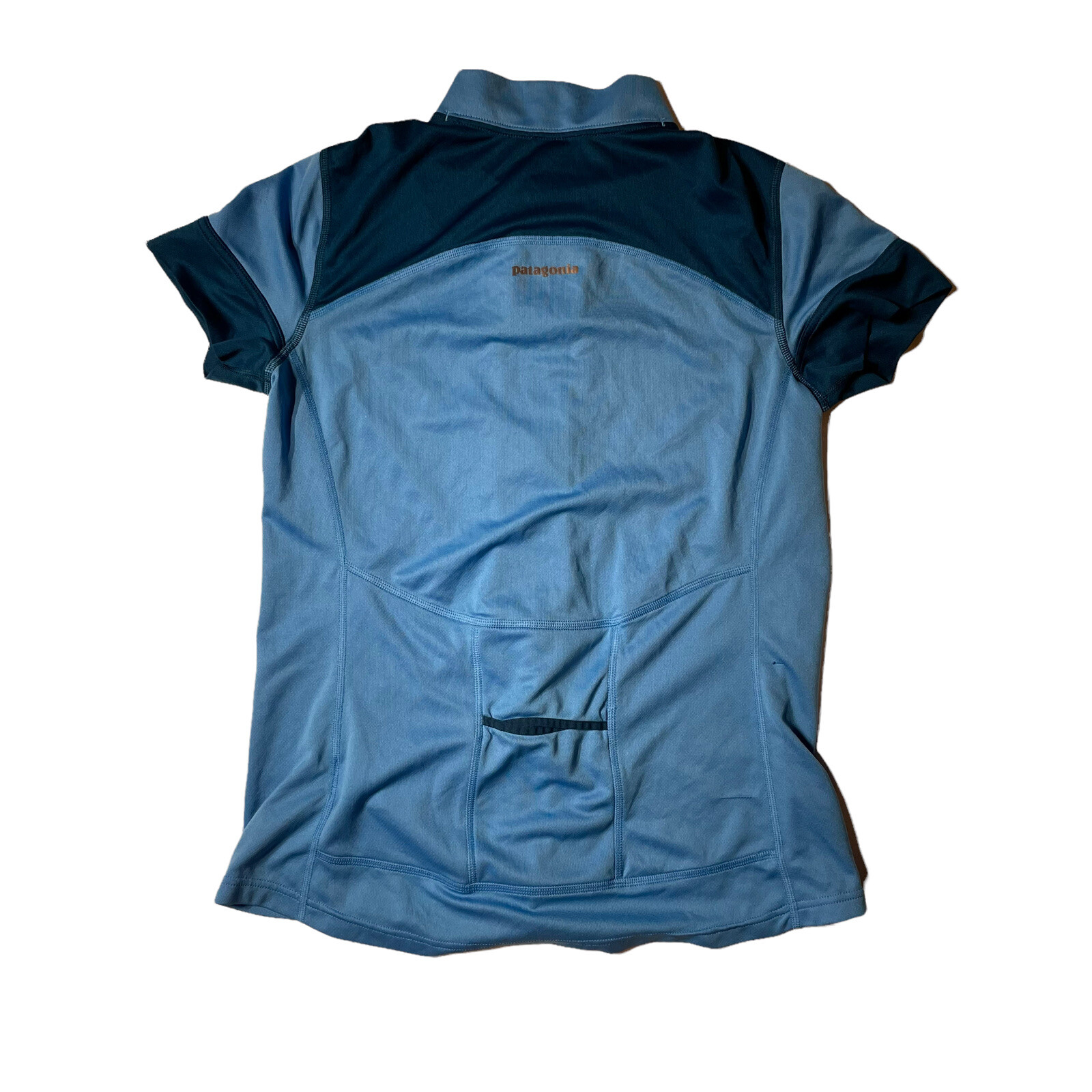 Patagonia Crank Craft Bike Jersey Women’s Radar Blue Medium Bike Cycling