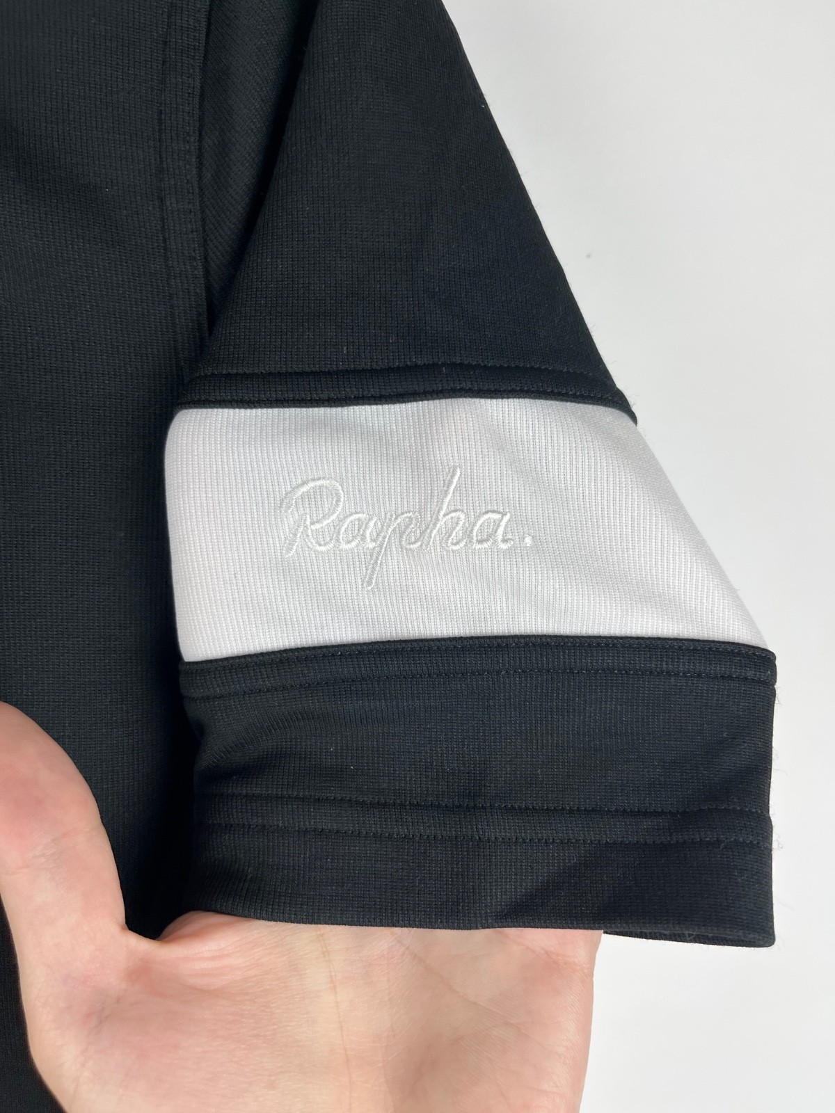 Rapha Classic Jersey Men’s Black Cycle Merino Wool & Polyester Size L