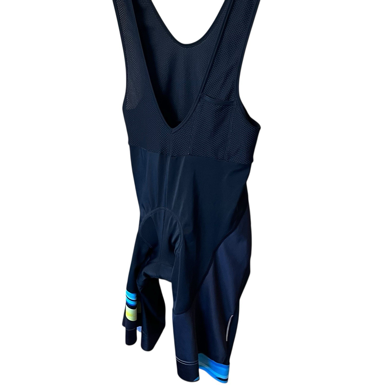 LEtape Mens Cycling Bib Shorts Size 2XL Black Padded Compression Road Bike