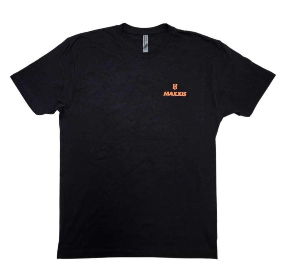MAXXIS MaxxTerra MTB Tires T-Shirt Size Large Black 100% Cotton