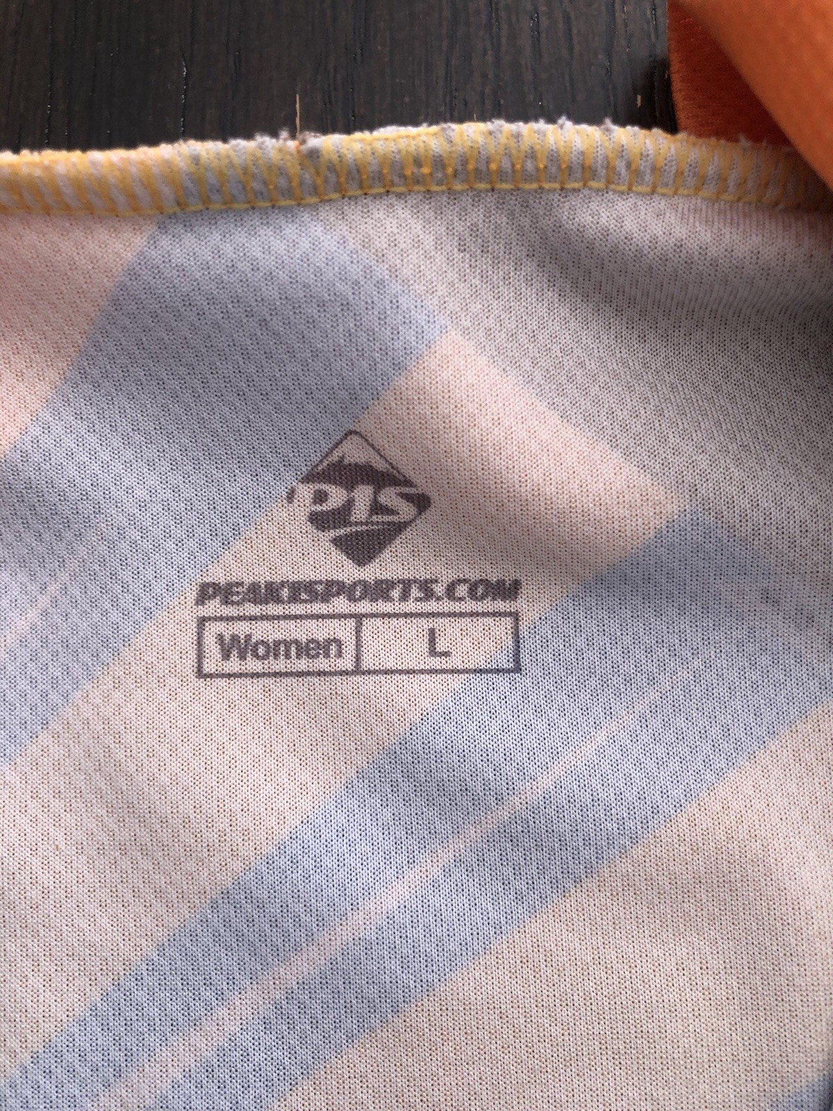 Peak 1 Sports Size L Women’s Cycling Shirt Top Katy Trail State Park
