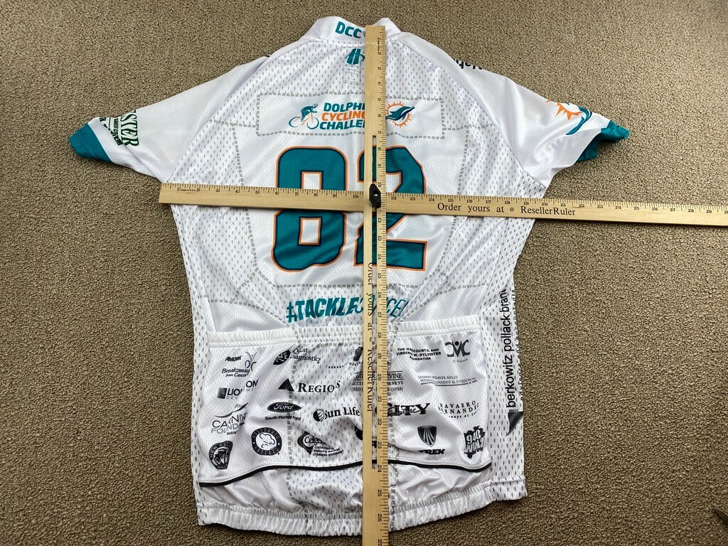 Mimai Dolphins Cycling Challenge Jersey Uniform Hincapie M Football White