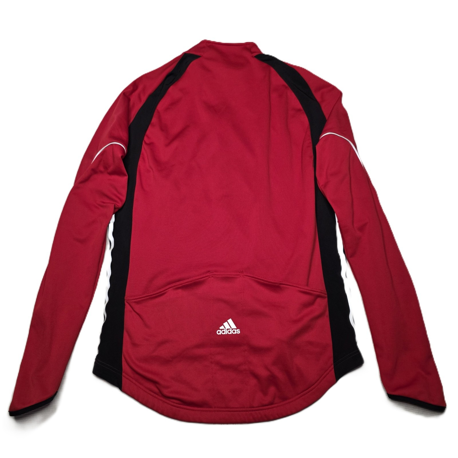 Adidas adiStar Men’s Cycling Jersey LS XL Red Black ClimaWarm