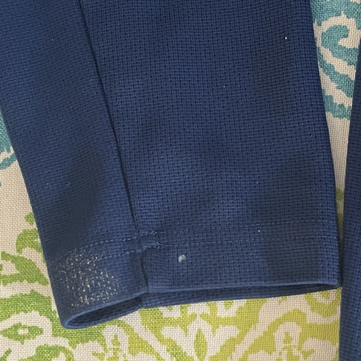 REI Junction Cycling Jersey Men’s S Blue 1/4 Zip Bike Top Long Sleeve