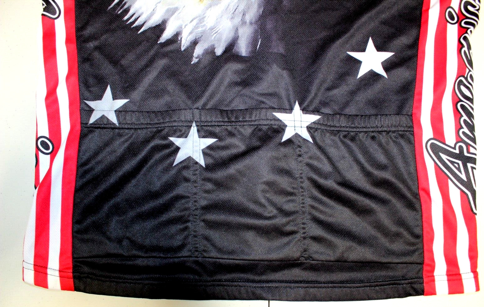 Mens World Jerseys American Flag Eagle USA Patriotic Road Bike Cycling Jersey XL