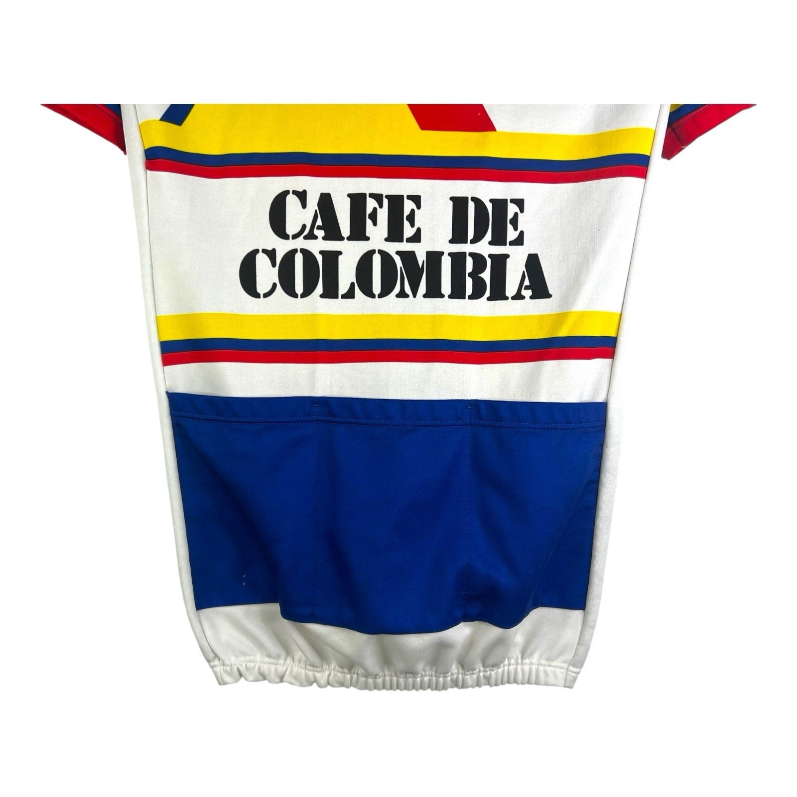 VTG Café de Colombia Cycling Jersey 100% Polyester Made In Italy