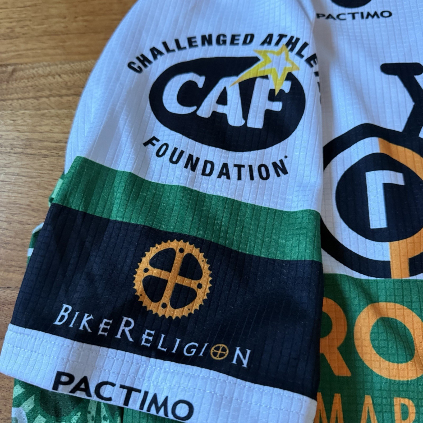 Pactimo Roth Ride 2013 Cycling Jersey Mens XL Full Zip Bike Religion CAF USA
