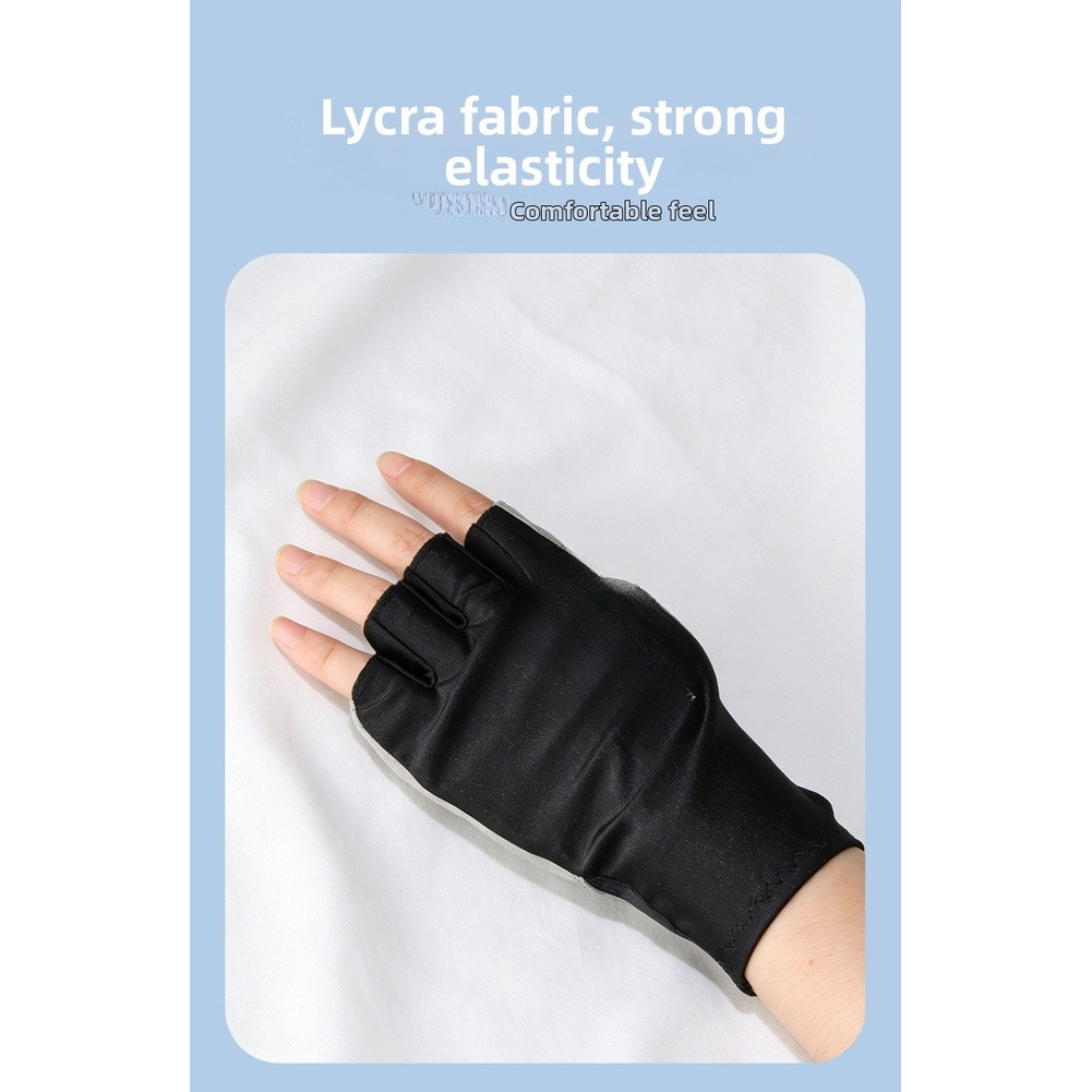 For Summer Cycling Cycling Gloves Breathable Gloves Reinforced Palm Padding