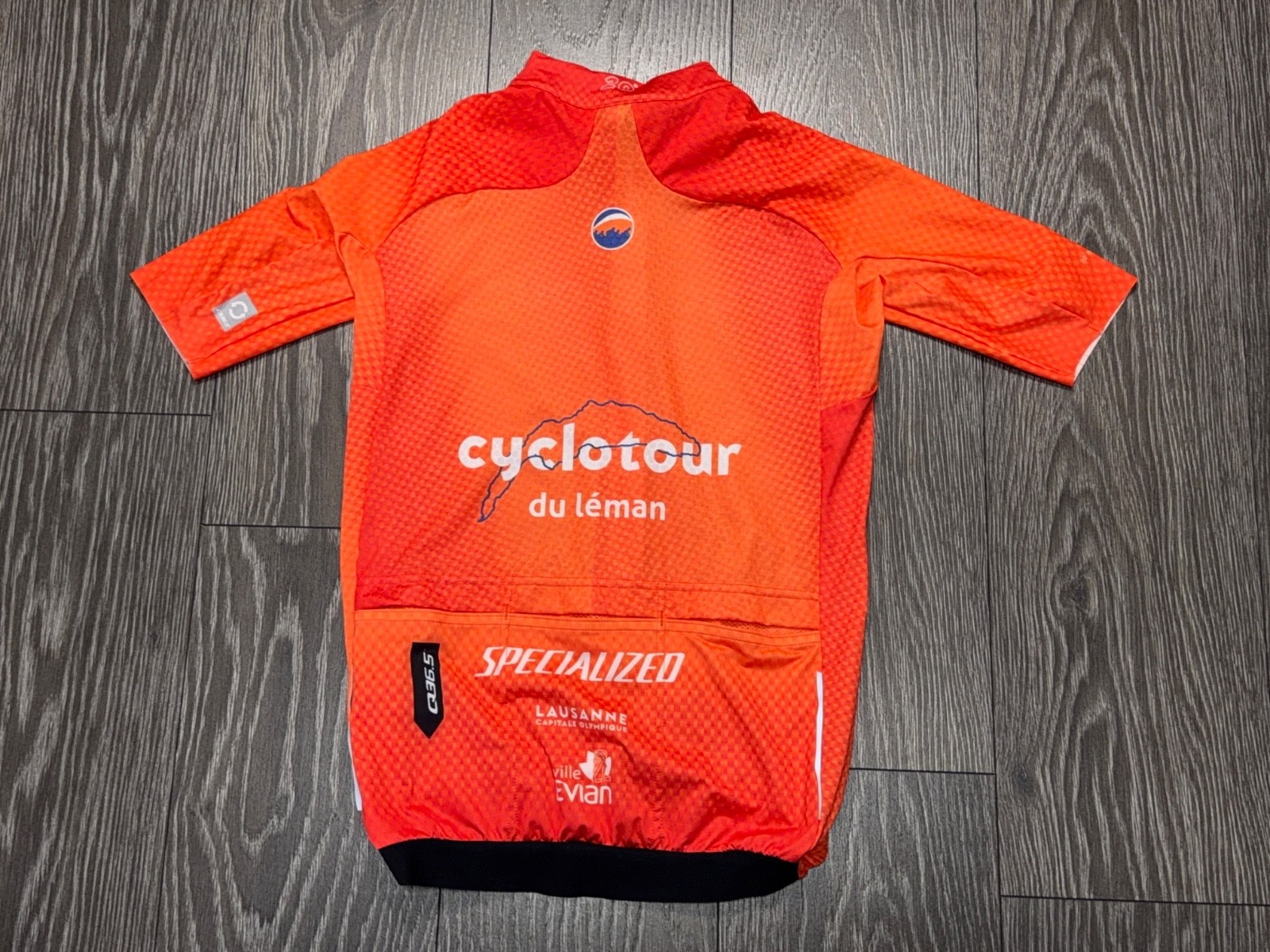 Mens Q36.5 Italy Cyclotour du Leman Specialized Short Sleeve Jersey Cycling M