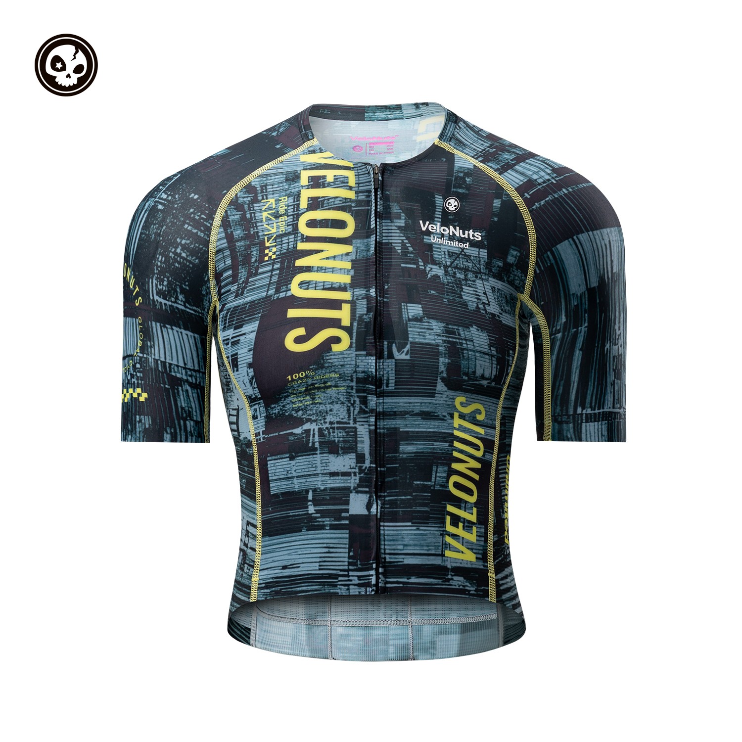 VNS Women Cycling Jersey High Waist Short Sleeve Breathable Bike Shirt Cycle Top