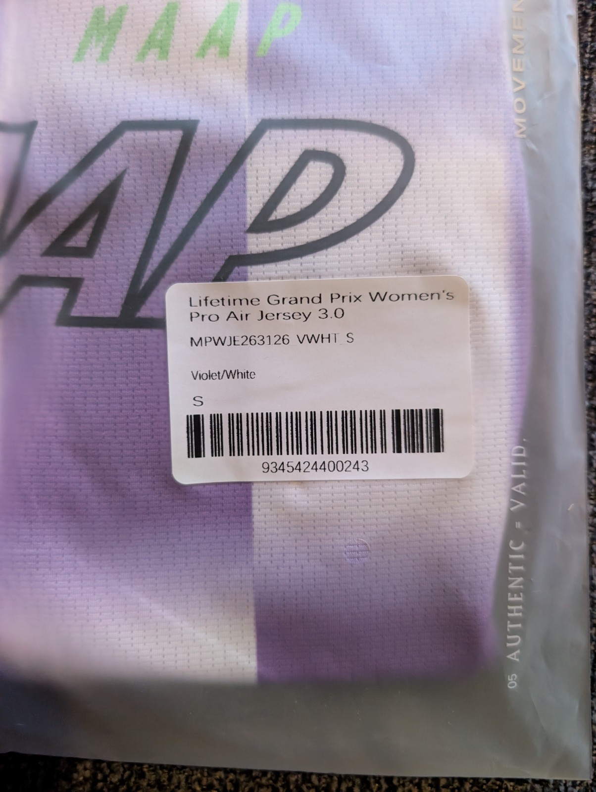 MAAP Women’s Life Time Grand Prix Pro Air Jersey 3.0 Small New – $205 Retail