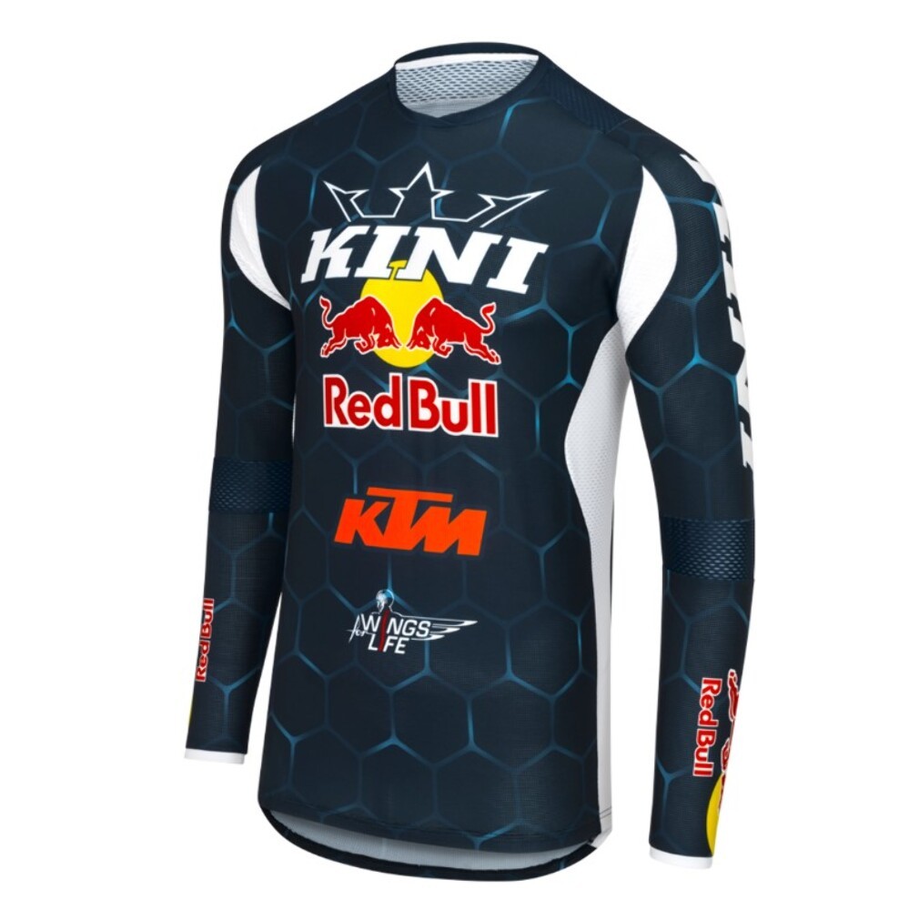 KTM PowerWear 2025 Kini-RedBull Competition Jersey Blue/White, XL – 3KI250028905