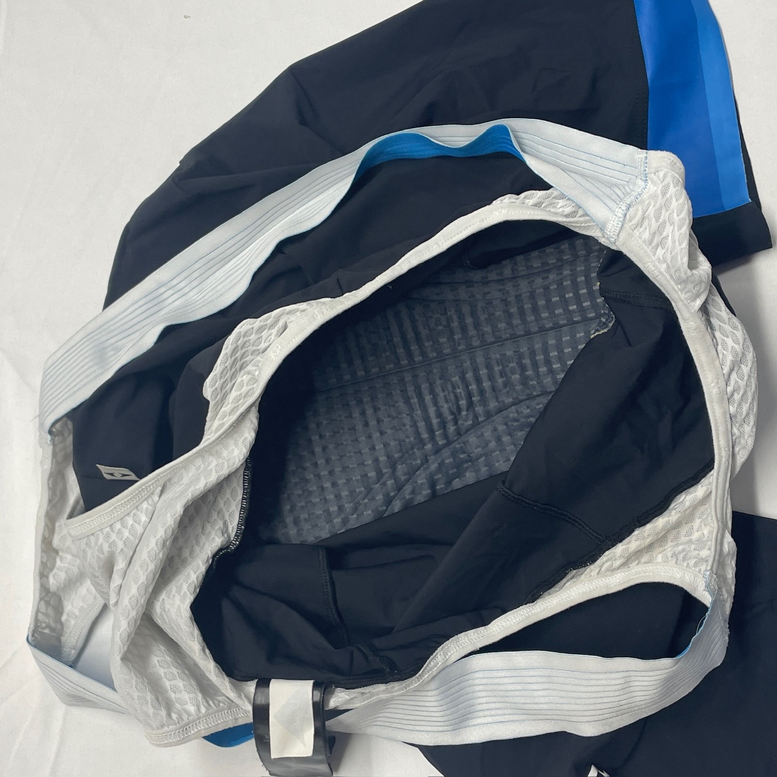 dhb Men’s XXL | 2XL Cycling Singlet Padded Black Blue & White