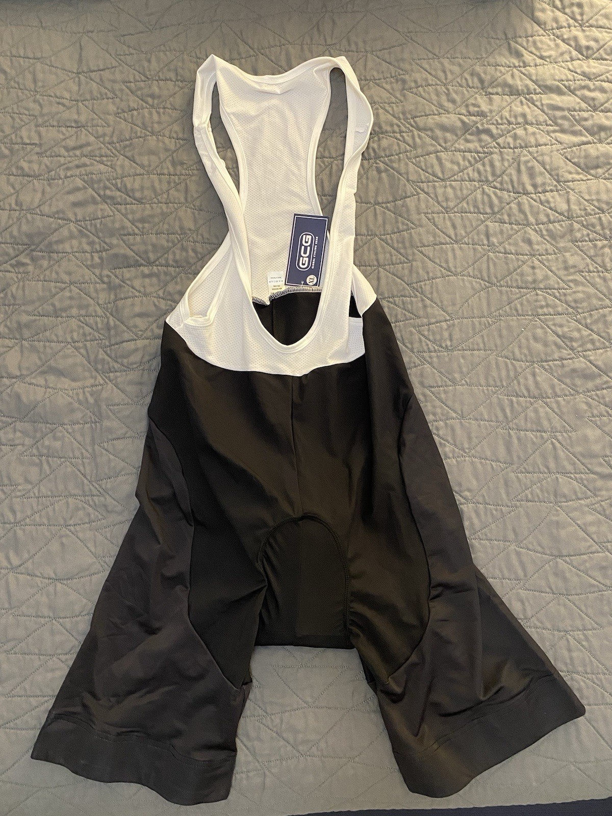 GCG Full Zip Cycling Jersey w/ Pockets Short Sleeve California Graphic XL