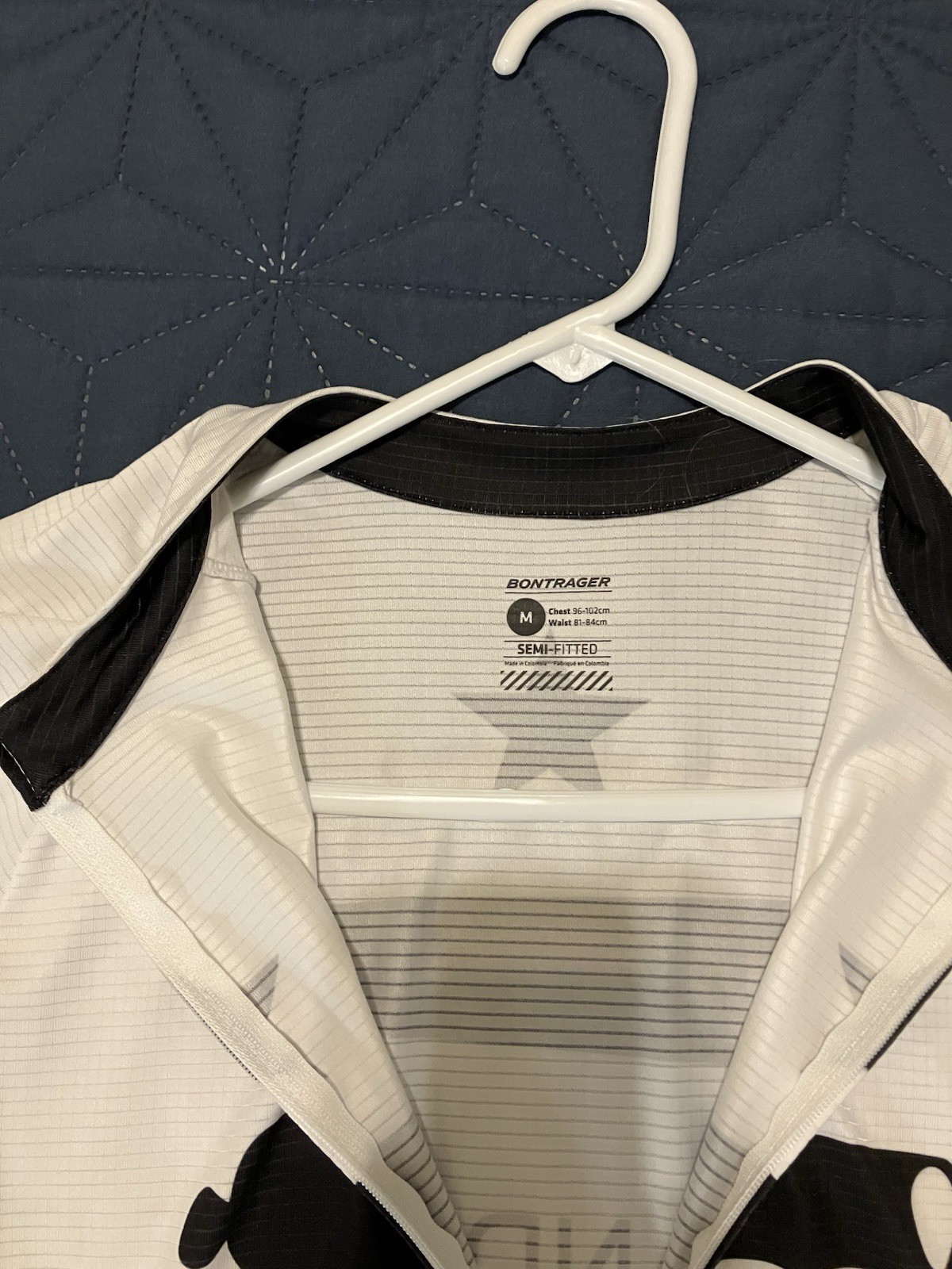 Mens Bontrager “Come And Take It” Texas Heritage Cycling Jersey ~ Medium ~ White