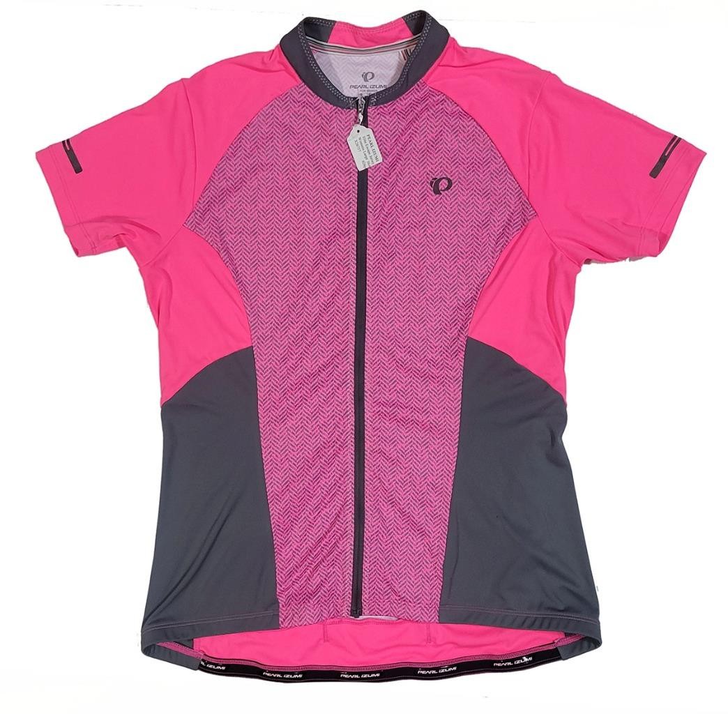 PEARL IZUMI Wmns Large ELITE ESCAPE JERSEY Hot Pink Pockets Full Zip