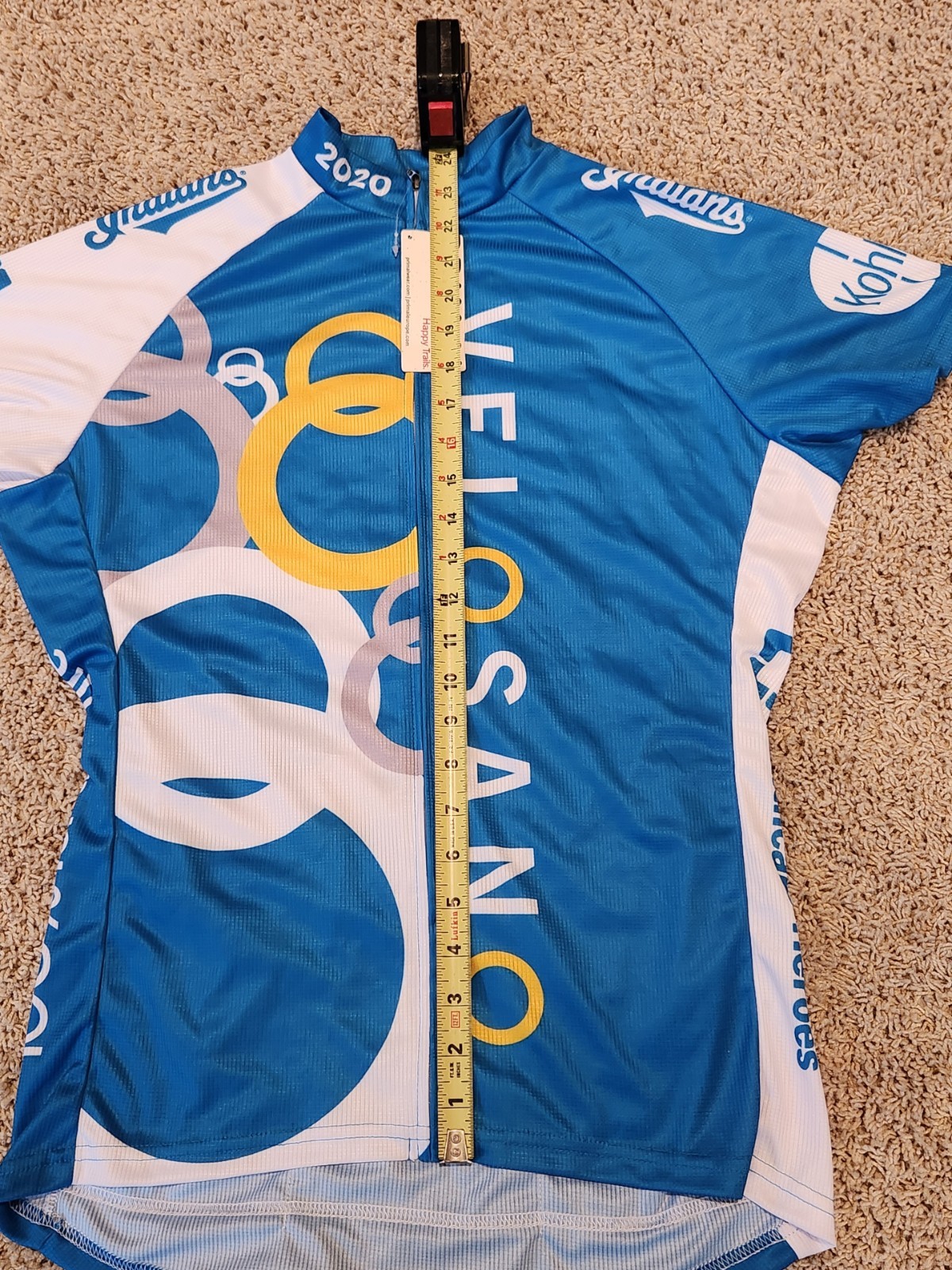 Primal Women XL VeloSano Cleveland Clinic Cycling Jersey Sport Cut Ohio NOS 2020