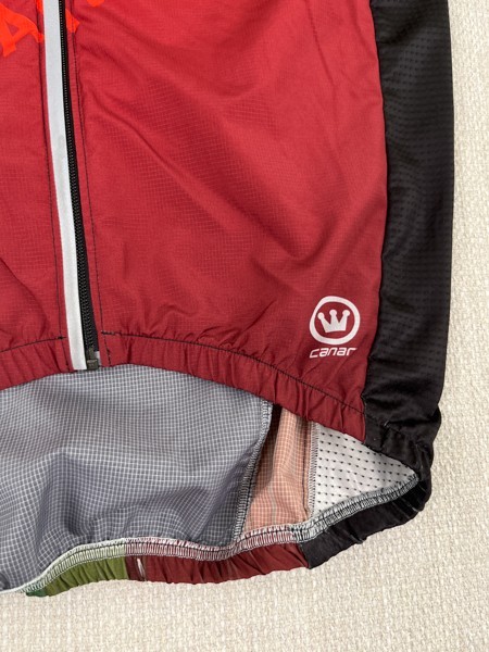 Canari San Francisco Aids Foundation Full Zip Cycling Vest Jersey Mens Large USA