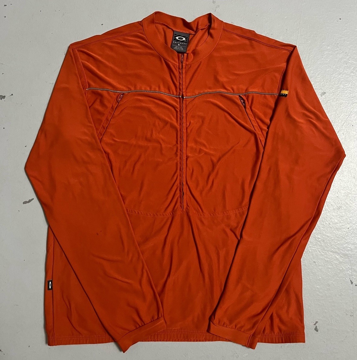 Vintage 1990s Oakley Software Tactical Base Layer Cycling Jersey Training L