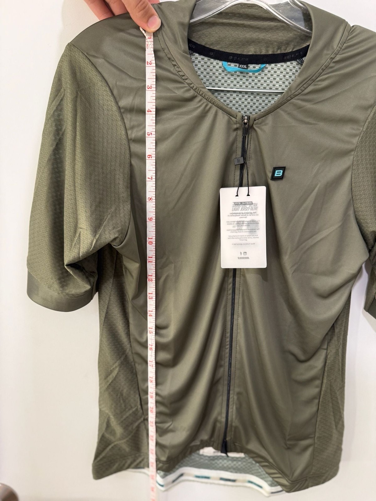 Biehler Signature 3 Ultra Light Cycling Jersey Olive