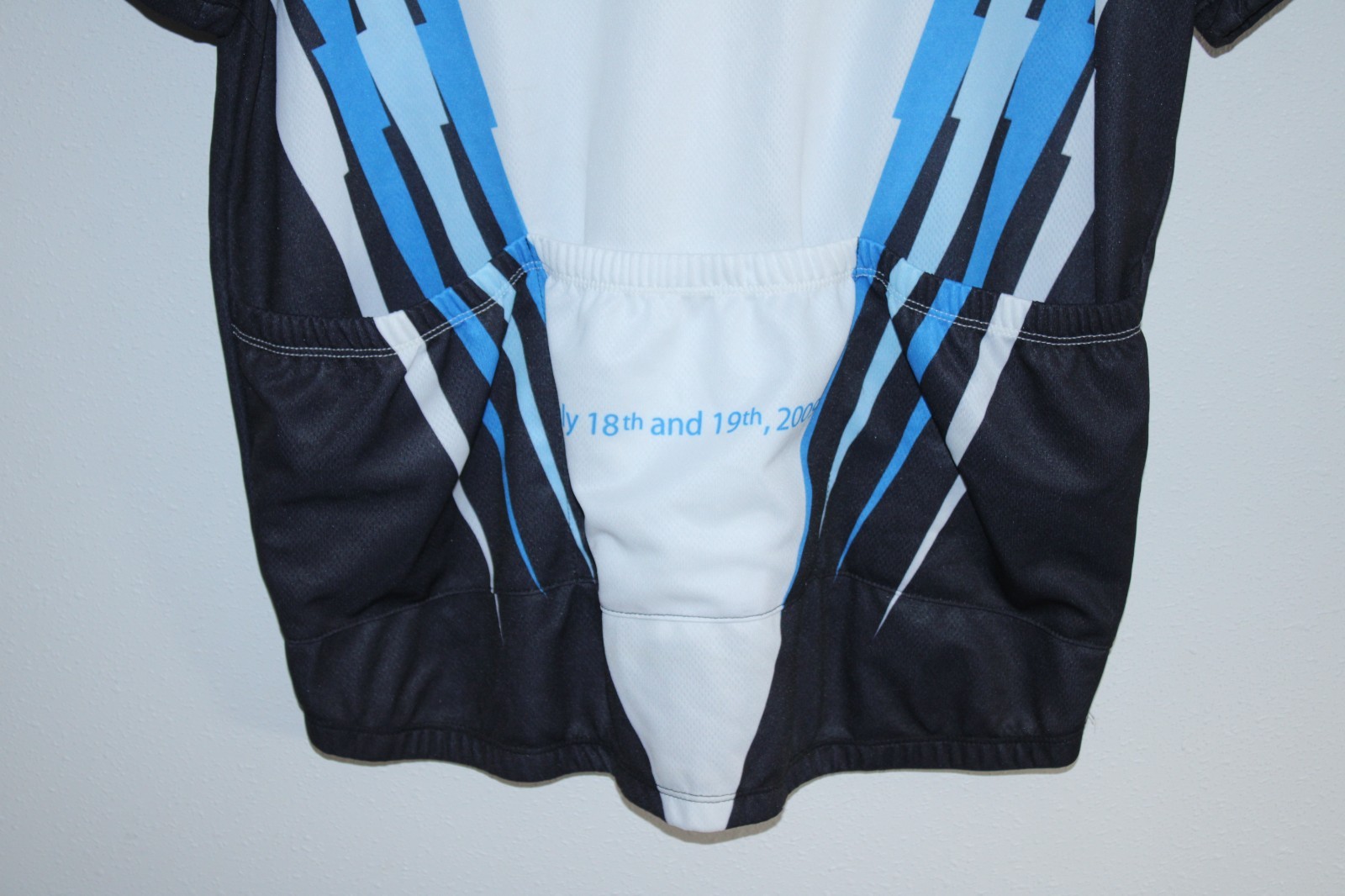 SublimationX Men’s Cycling Jersey X-Large Rear Pockets 48″ Chest 25/29″ T2B Race