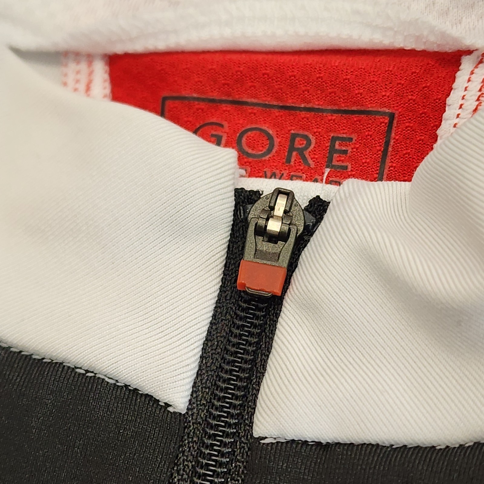 Gore Bike Wear Long Sleeve Cycling Biking Jersey Men’s Size XXL Red White Black
