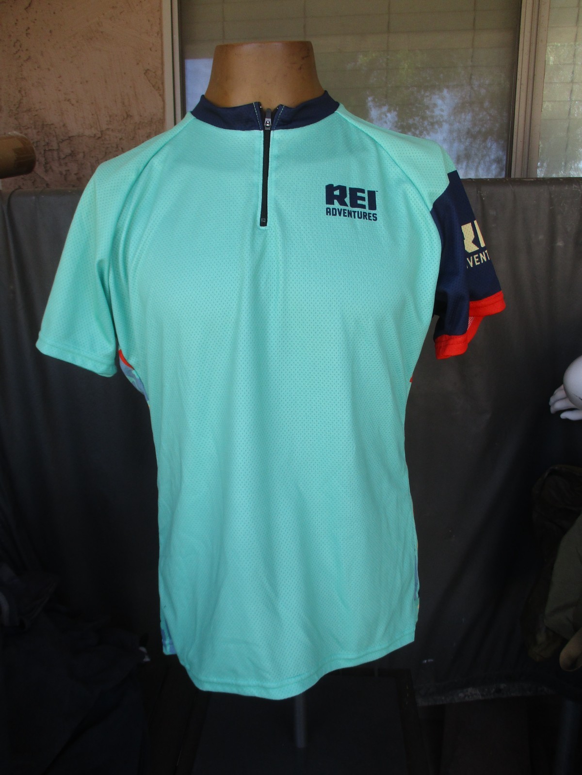 Vtg VOLER, REI Adventures, USA made Cycling Jersey, Biking Shirt, Women’s XXL