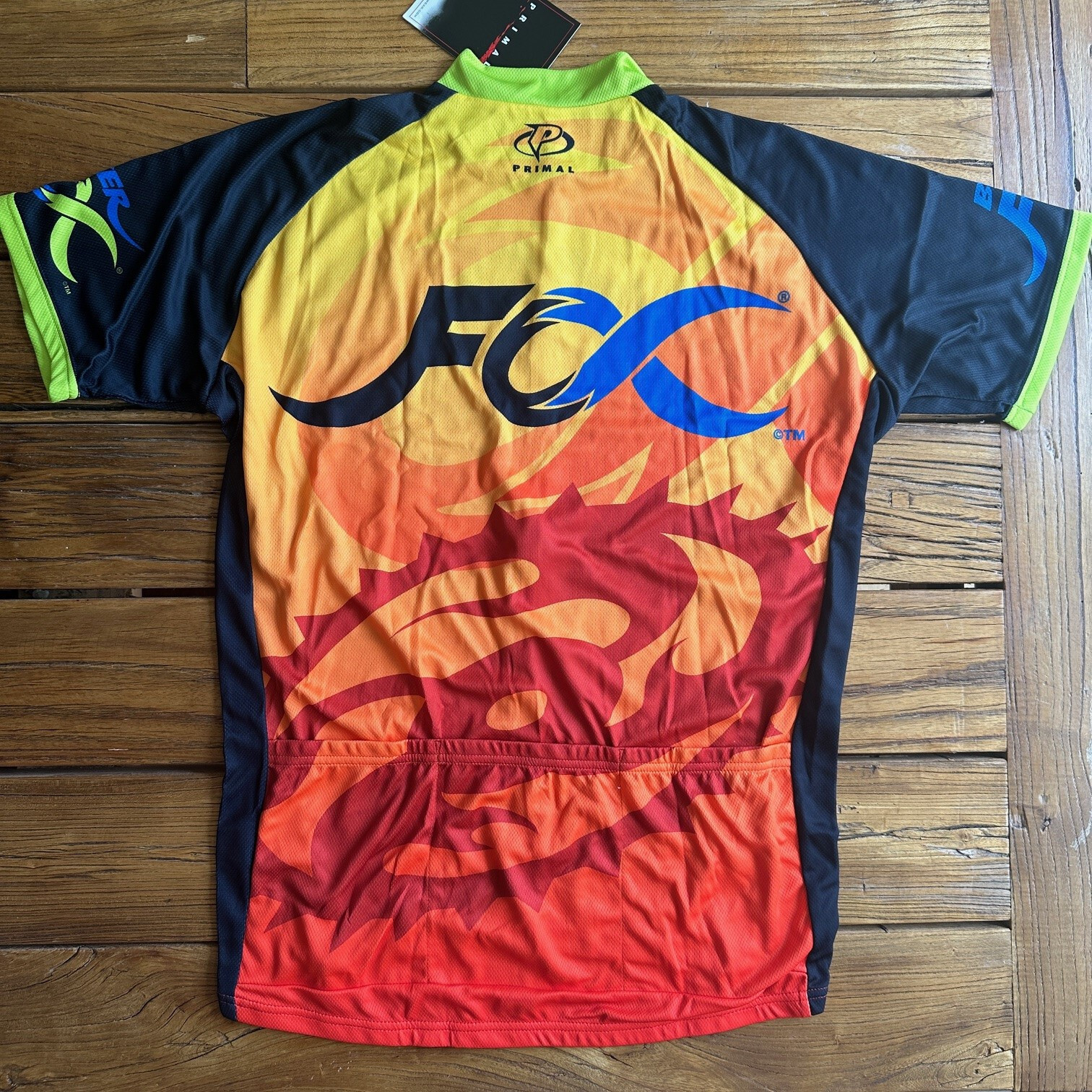 PRIMAL WEAR BikerFox Fox Face Cycling Jersey MEDIUM 38 NEW w/tags FREE SHIPPING!