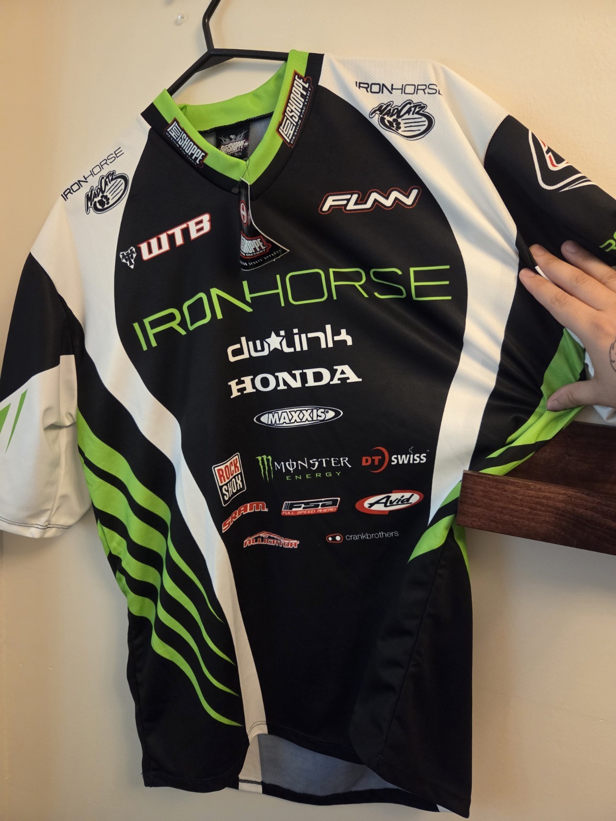 Lesshoppe Designs Iron Horse Honda MTB BMX Cycling Jersey XL New w/ Tags Monster