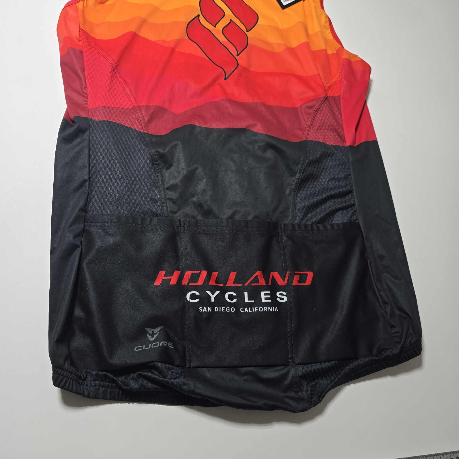 NWT Cuore Cycling Vest Holland Mens Size 2XL Holland Cycling San Diego