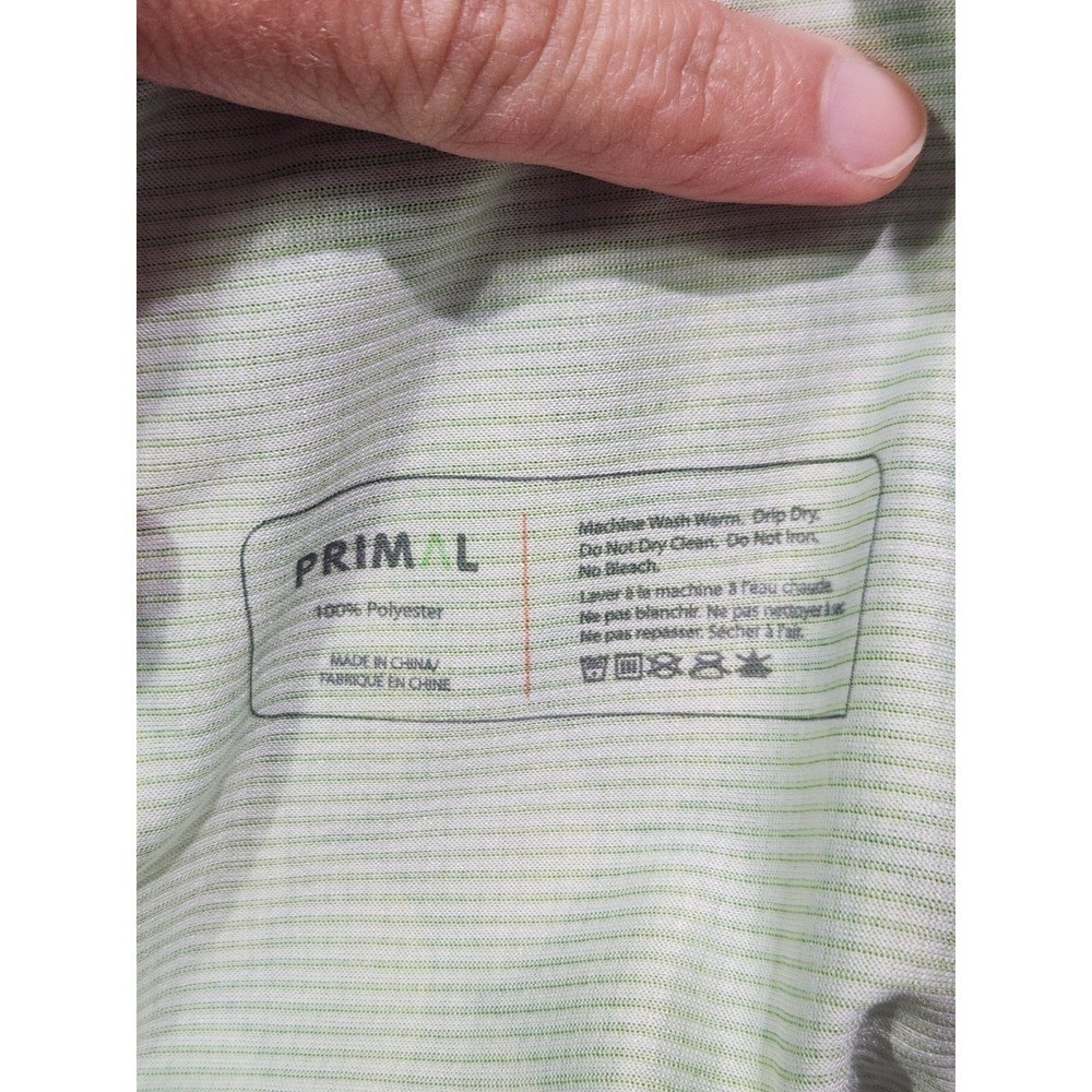 Primal Wear Cycling Jersey Mens 2XL White Green Monster On Your Left Excellent