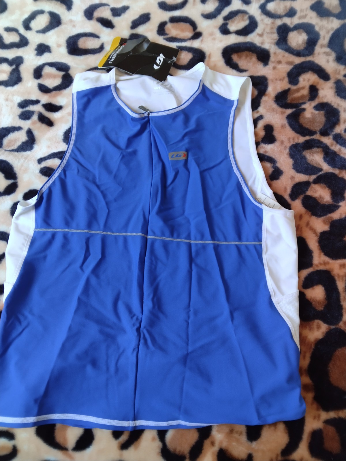 New Mens LG Louis Garneau Sleeveless Jersey Vest Cycling Bike XXL