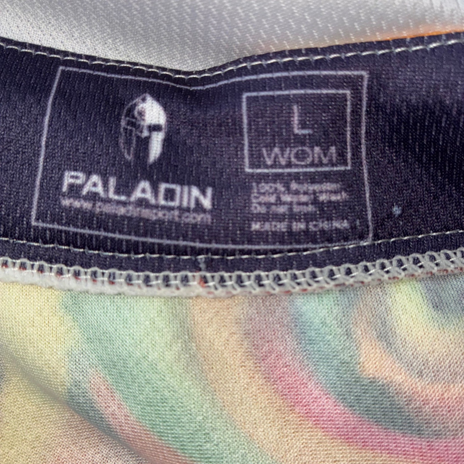 Paladin Cycling Jersey Womens Bright Floral Full Zip Long Sleeve Bike Jersey