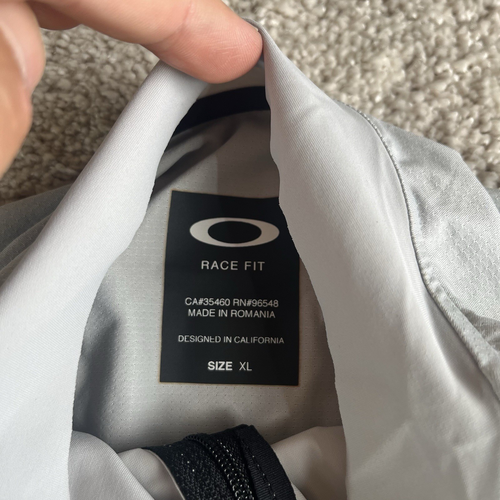OAKLEY Mens Race Fit Cycling Jersey Size XL NWOT
