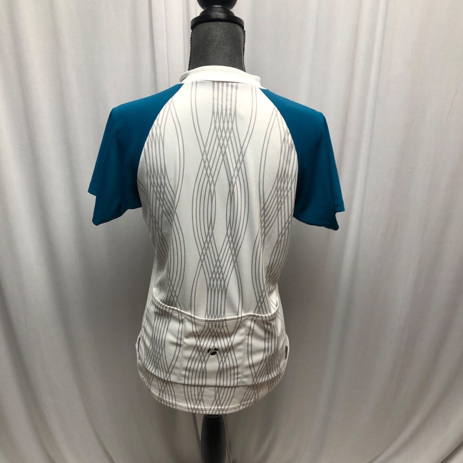 Bontrager Cycling Solstice Jersey Women Size Medium 3 Back Pockets Short Sleeve