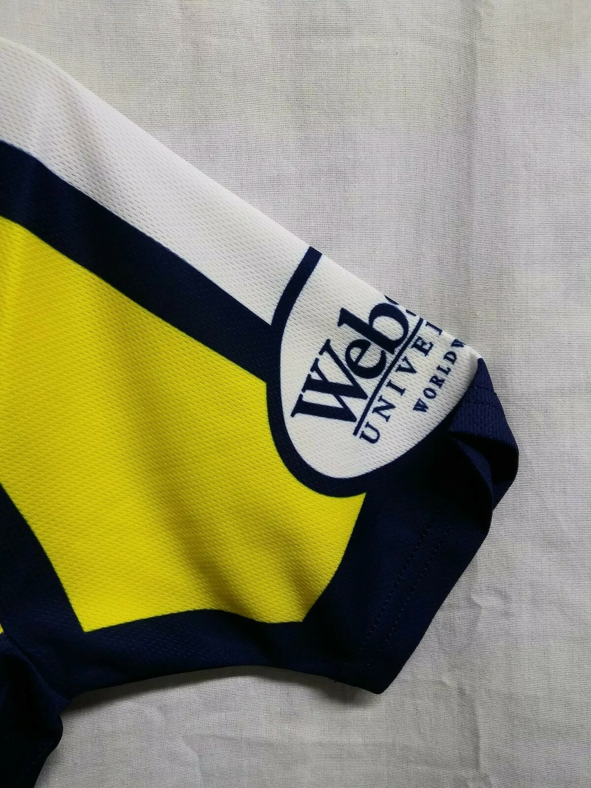 Champ-Sys Cycling Jersey Adult XS Team Webster Works Worldwide Graphic NWT
