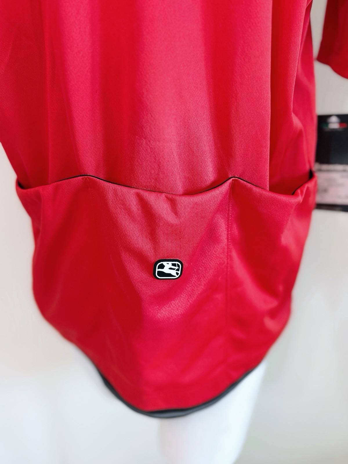 Giordana Fusion Men’s Cycling Jersey 2XL Cherry Red Full Zip Made in Italy NWT M