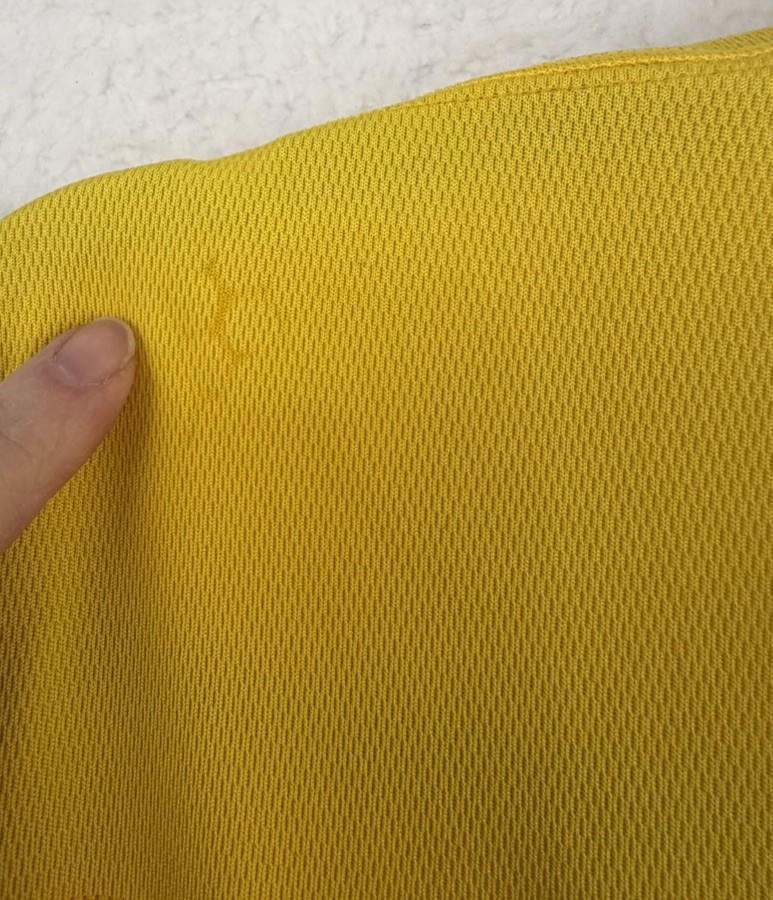 Vintage 1990s 2000s Yellow Oakley Software Mesh Biker Top Cycling Jersey Mesh LG